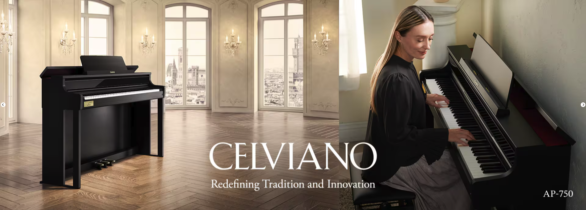 カシオ電子ピアノ応援キャンペーン メイン画像